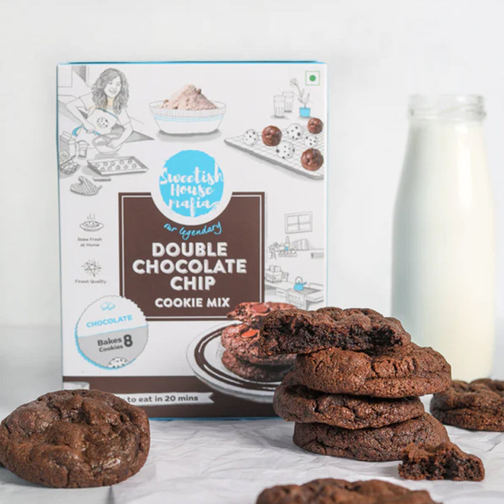 Double Chocolate Chip Cookie Premix (7 -8 Cookies)