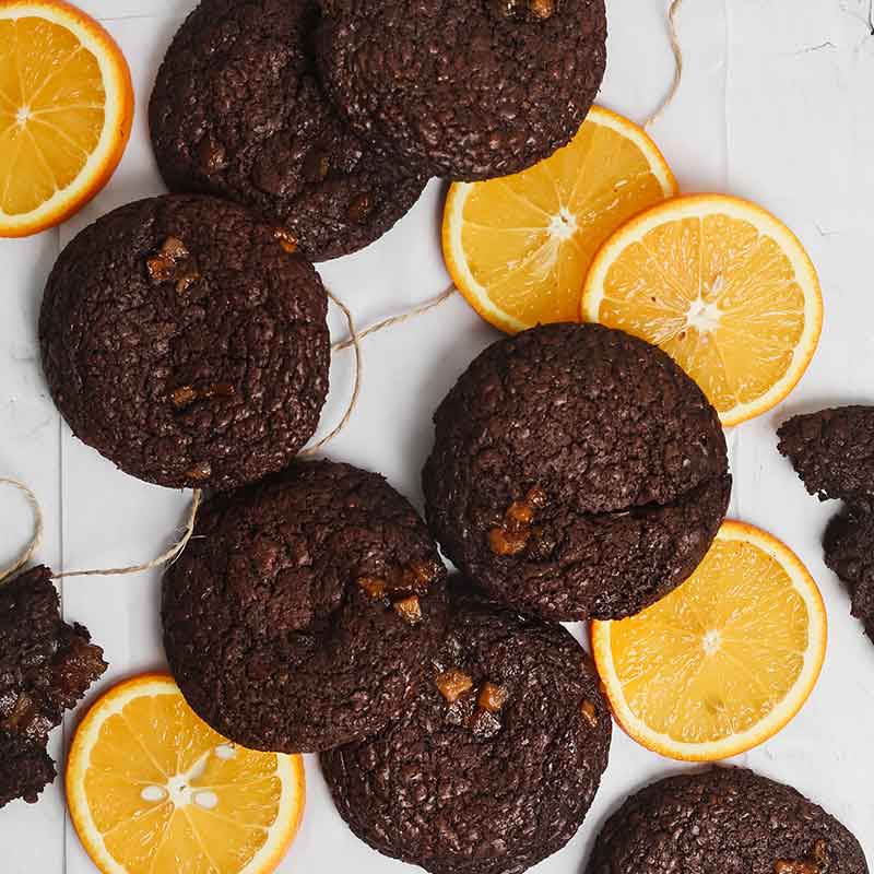 Chocolate Orange Cookie - With Egg